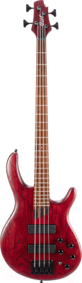 Бас-гитара Cort Artisan Series B4-Element-OPBR (красный)