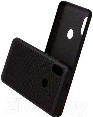 Чехол-накладка Case Matte Natty Redmi Note 5 Pro PC (черный матовый)