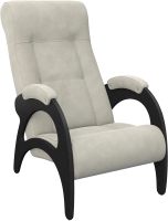 Кресло мягкое Импэкс 41 (без лозы, венге/Verona Light Grey) - 