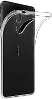 Чехол-накладка Case Better One Nokia 5.1 TPU (прозрачный глянец) - 