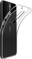 Чехол-накладка Case Better One Nokia 6.1 Plus TPU (прозрачный глянец) - 