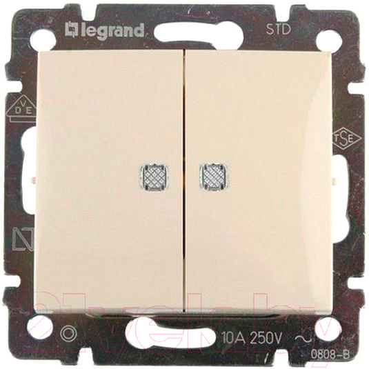 Выключатель Legrand Valena 695630 (слоновая кость)