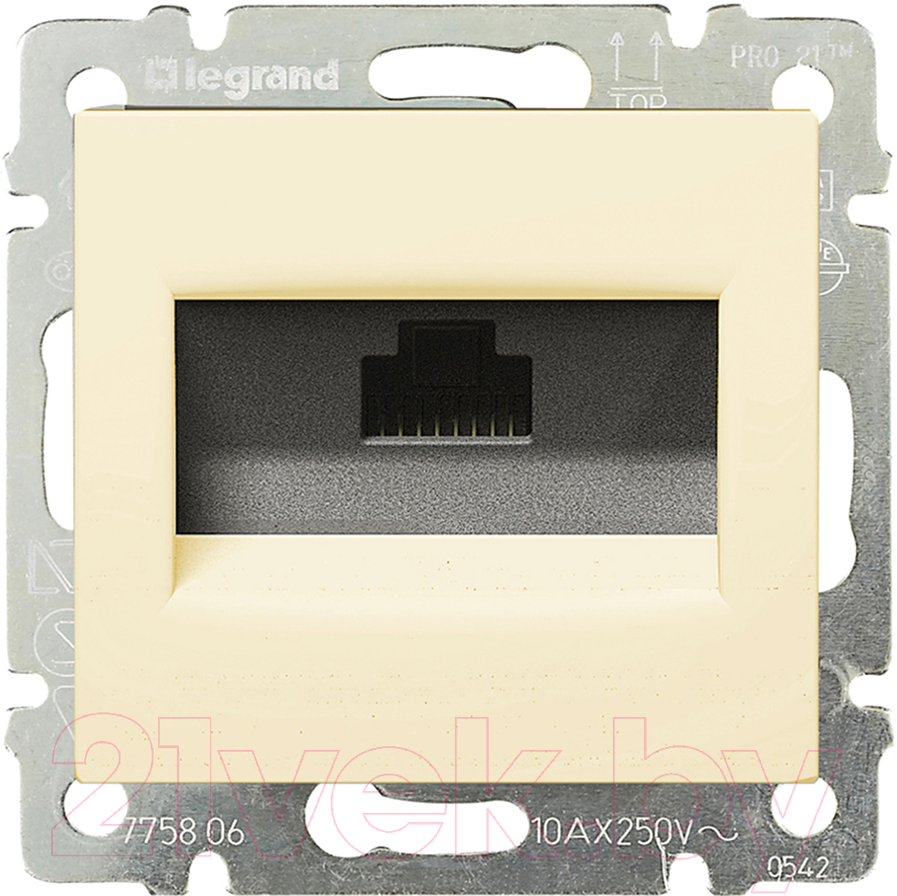 Розетка Legrand Valena 695624 (слоновая кость)
