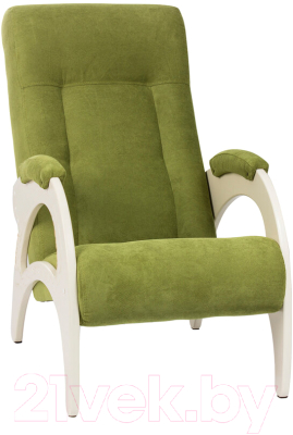 Кресло мягкое Импэкс 41 (дуб шампань без лозы/Verona Apple green)
