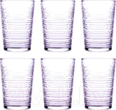 Набор стаканов Pasabahce Гранада 420072/1090727 (фиолетовый)