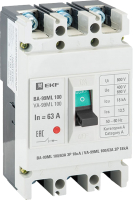 Выключатель автоматический EKF Basic ВА-99МL 100/ 63А 3P / mccb99-100-63mi - 