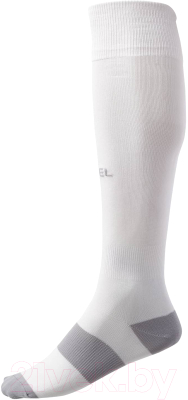 Гетры футбольные Jogel Camp Basic Socks / JC1GA0131.00 (р-р 39-42, белый/серый/серый)