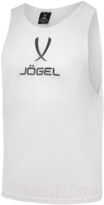 Манишка футбольная Jogel Training Bib (L, белый)