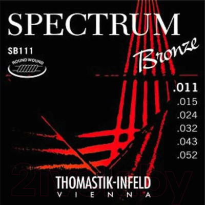 Струны для акустической гитары Thomastik Spectrum Bronze SB111