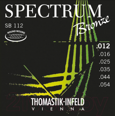 Струны для акустической гитары Thomastik Spectrum Bronze SB112