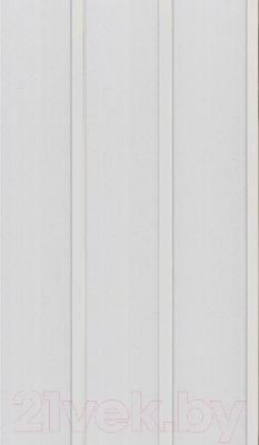 Панель ПВХ STELLA Premium Потолочная 3-х полосная Лак Белый (3000x250x8мм)