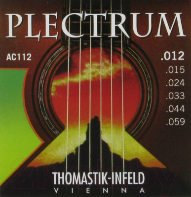 Струны для акустической гитары Thomastik Plectrum AC112
