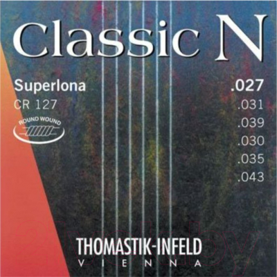 Струны для классической гитары Thomastik Classic N CR127