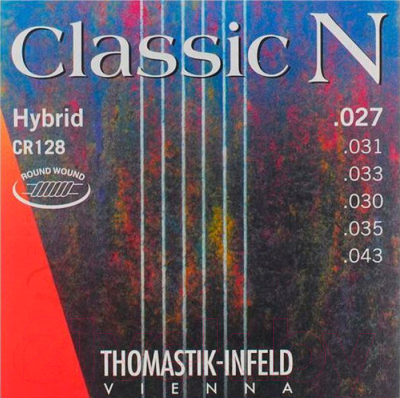 Струны для классической гитары Thomastik Classic N CR128