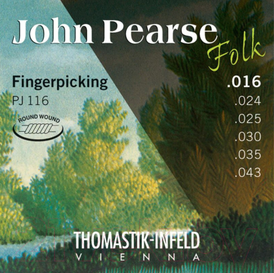 Струны для классической гитары Thomastik John Pearse PJ116