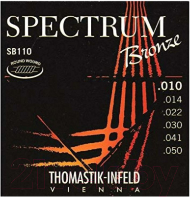 Струны для акустической гитары Thomastik Spectrum Bronze SB110