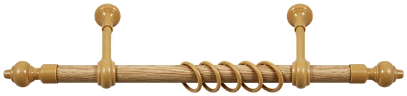 Карниз для штор LEGRAND Кантри 2.4 / 48064006 (ясный дуб)