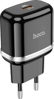Адаптер питания сетевой Hoco N24 (черный) - 
