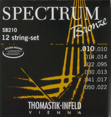Струны для акустической гитары Thomastik Spectrum Bronze SB210