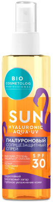 Спрей солнцезащитный Fito Косметик Bio Cosmetolog Professional Гиалуроновый SPF30 (190мл)