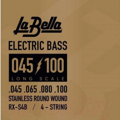 Струны для бас-гитары La Bella RX-S4B