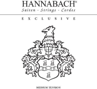 Струны для классической гитары Hannabach EXCLMT Exclusive Black - 