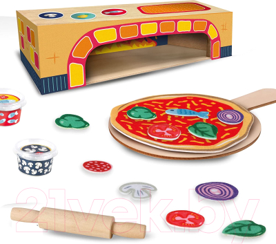 Набор игрушечной посуды SES Creative Petits Pretenders Выпекаем пиццу в печи / 18016