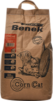 Наполнитель для туалета Super Benek Corn Cat (14л/8.8кг) - 