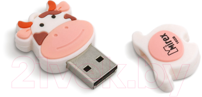 Usb flash накопитель Mirex Cow Peach 16GB (13600-KIDCWP16)