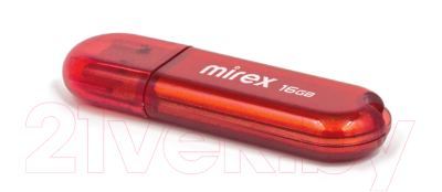 Usb flash накопитель Mirex Candy Red 16GB (13600-FMUCAR16)