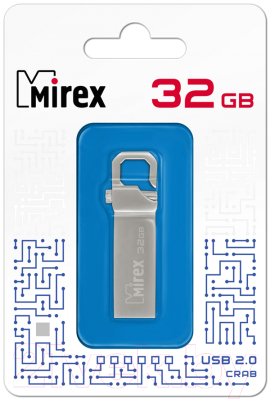 Usb flash накопитель Mirex Crab 32GB (13600-ITRCRB32)