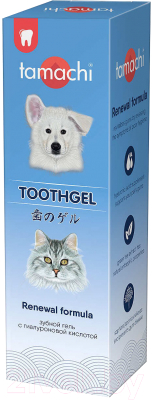 Средство для ухода за полостью рта животных Tamachi Зубной гель / T507 (100мл)