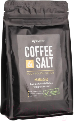 Скраб для тела Ayoume Coffee&Salt Body Polish Scrub (450г)