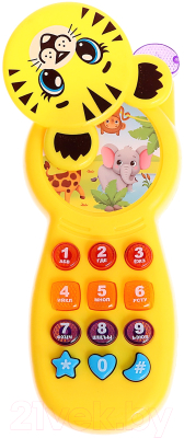 Развивающая игрушка Zabiaka Телефон Тигруля / 6534384