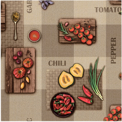 

Скатерть, Фантазия. Tomato&Pepper / 6923