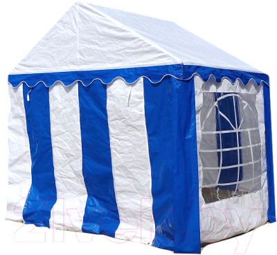 Торговая палатка Sundays Party 3x3 (белый/синий)