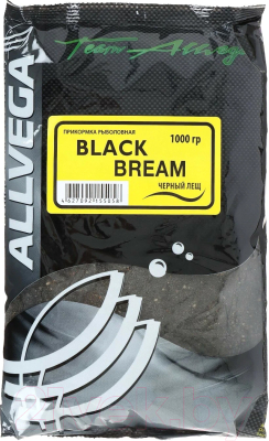 Прикормка рыболовная Allvega Team Black Bream / GBTA1-BB (1кг)