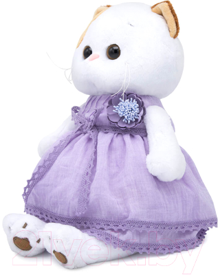 Мягкая игрушка Budi Basa Кошечка Ли-Ли в лавандовом платье / LK27-026