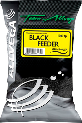 Прикормка рыболовная Allvega Team Black Feeder / GBTA1-BF (1кг) - 