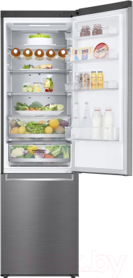 Холодильник с морозильником LG GW-B509SMUM