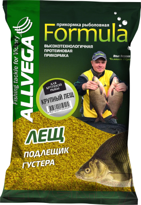 Прикормка рыболовная Allvega Formula Big Bream / GBF09-BB (900г)