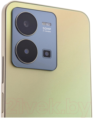 Изображение товара Смартфон Vivo Y35 4GB/128GB (золотой рассвет)