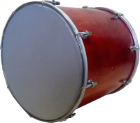 Бас-барабан Мастерская Бехтеревых BK-10K (красный) - 