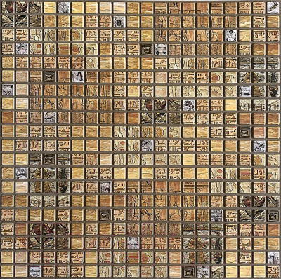 Панель ПВХ Grace Самоклеящаяся Мозаика Александрия (480x480)