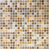 Панель ПВХ Grace Самоклеящаяся Мозаика Сахара (480x480) - 