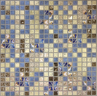 Панель ПВХ Grace Самоклеящаяся Мозаика Фокси (480x480)