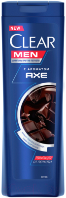 Шампунь для волос Clear С ароматом Axe Dark Temptation (380мл)