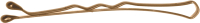 Набор заколок-невидимок для волос Dewal SLN40V-3/60 (60шт, коричневый) - 