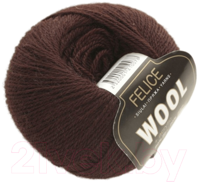 Пряжа для вязания FELICE 7 пряжа (коричневый)