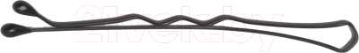 Набор заколок-невидимок для волос Dewal SLN40V-1/60 (60шт, черный)